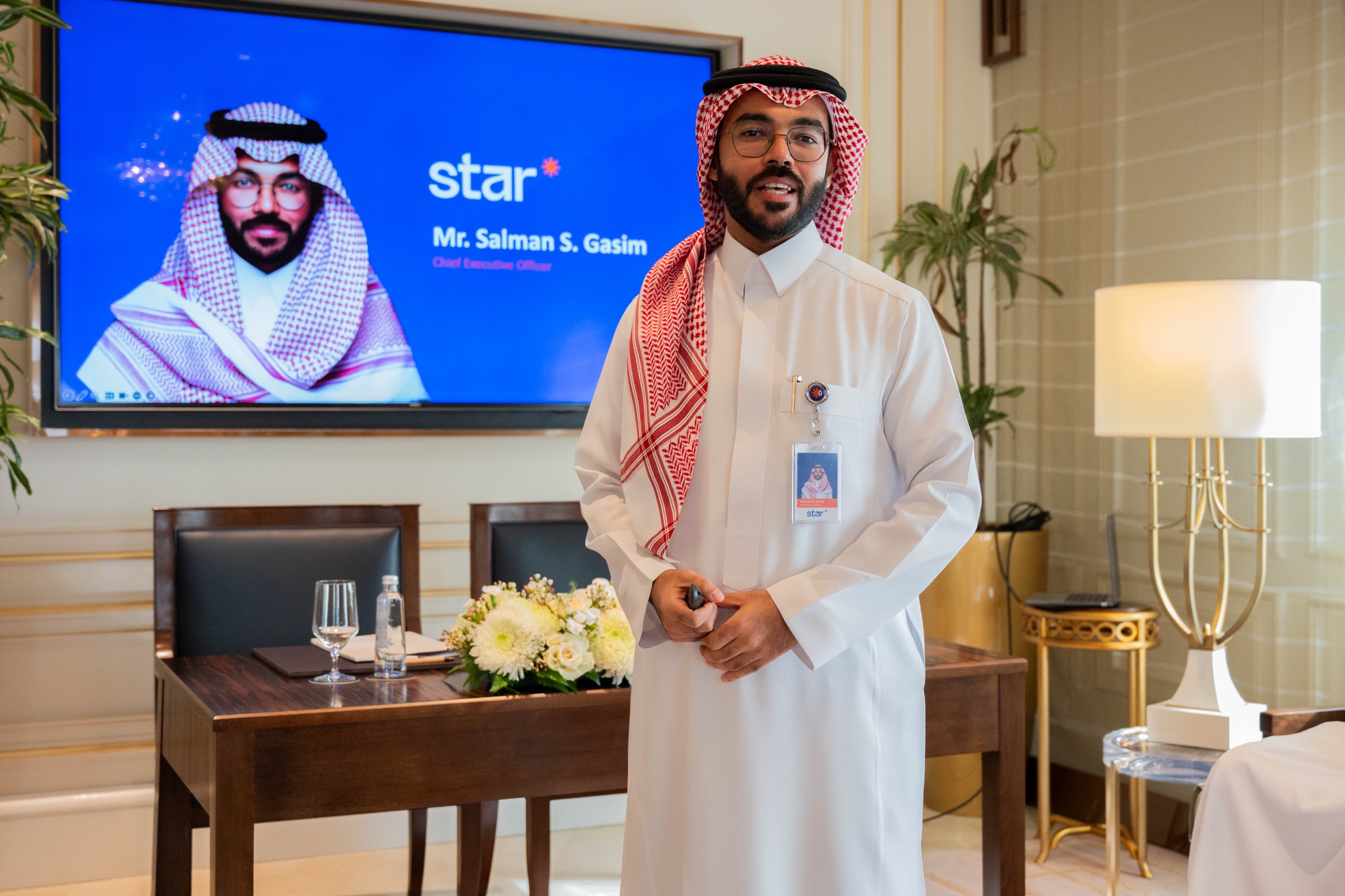 Salman S. Gasim, Chief Executive Officer of Star